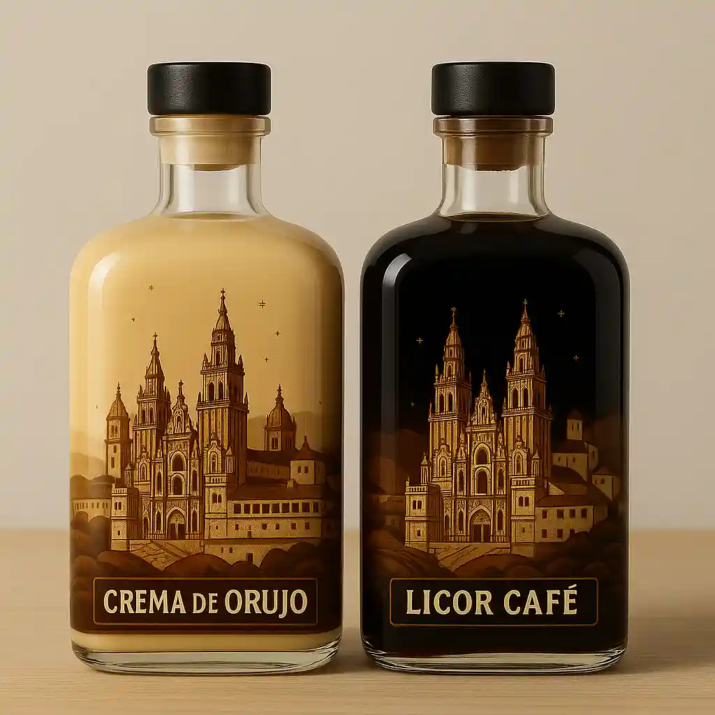 Licor café con caja